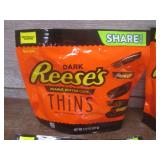 (K) 4 Share Size Bags of Dark Reese...