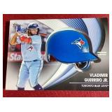 2022 Topps Vladimir Guerrero Jr. Commemorative Batting Helmet Card