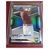 (4) Autographed Baseball Prospect Cards