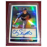 (4) Autographed Baseball Prospect Cards