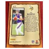 2024 Mosaic JJ McCarthy Prizm Rookie Card