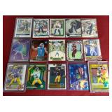 (15) QB Rookie Cards - Jones, Howell, Pickett