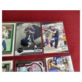 (15) QB Rookie Cards - Jones, Howell, Pickett