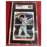 2023 Bowman Max Clark 1st Bowman Card - SGC 10