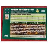 2007 Topps Adrian Peterson Rookie Card