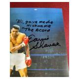 Earnie Shavers Autographed & Inscribed Photo - Ali Fight!