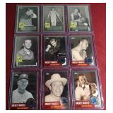 (9) Topps Chrome Mickey Mantle Insert Cards