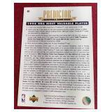 1995-96 Upper Deck Michael Jordan Predictors Card