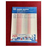 1987 Fleer Barry Bonds Rookie Card