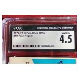 1974-75 O-Pee-Chee Poul Popiel - CGC 4.5