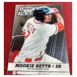 2013 Prizm Draft Picks Mookie Betts Rookie Card