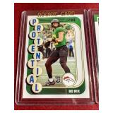 (2) 2024 Score Bo Nix Rookie Cards