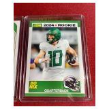 (2) 2024 Score Bo Nix Rookie Cards