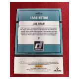 2022 Donruss Joe Ryan Autograph Card