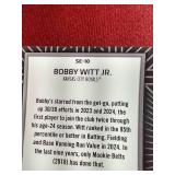 2025 Topps Chrome Bobby Witt Jr. Shadow Etch SP