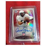 (5) Autographed Football Rookie Cards