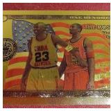 Michael Jordan & Kobe Bryant Gold Foil Note