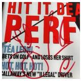 Autographed Jesper Parnevik Golf Magazine