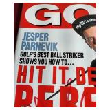 Autographed Jesper Parnevik Golf Magazine
