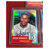 (3) 2022 Topps Heritage Baseball Legends Refractor Cards