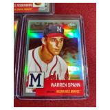 (3) 2022 Topps Heritage Baseball Legends Refractor Cards