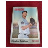 (7) Clayton Kershaw Cards