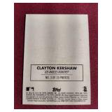 (7) Clayton Kershaw Cards