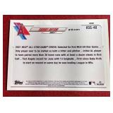 2021 Topps Chrome Shohei Ohtani Refractor Card