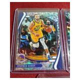 (3) Stephen Curry Prizm Cards