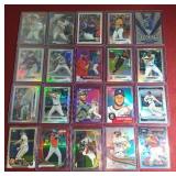 (20) Baseball Refractors & Prizms