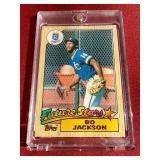 1987 Topps Bo Jackson Rookie Card