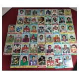 (50) 1974 Topps Football Cards