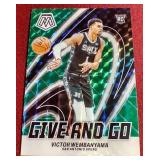 2023-24 Mosaic Victor Wembanyama Prizm Rookie Card