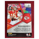 2022 Mosaic Patrick Mahomes Prizm Card