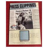 2003 Fleer Mike Piazza Game-Worn Jersey Card