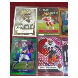 (20) Football Cards - Prizms, Rookies Etc