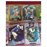 (20) Football Cards - Prizms, Rookies Etc