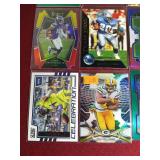 (20) Football Cards - Prizms, Rookies Etc