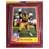 (3) 1985 Eric Dickerson 2nd Year Star Cards