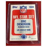 (3) 1985 Eric Dickerson 2nd Year Star Cards