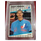 1989 Fleer Randy Johnson Rookie Card - PSA 8
