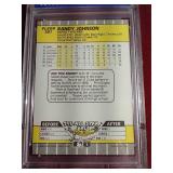 1989 Fleer Randy Johnson Rookie Card - PSA 8