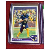 (2) 2024 Score JJ McCarthy Rookie Cards