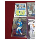 (6) Justin Herbert Cards - Includes Prizm & Rookie