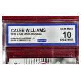 2022 Leaf Caleb Williams Rookie Card - CCG 10