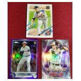 (3) Baseball Rookie Cards - Skubal, Gunnar & George Kirby Refractor