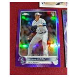 (3) Baseball Rookie Cards - Skubal, Gunnar & George Kirby Refractor