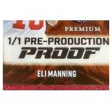 Press Pass Eli Manning 1/1 Pre-Production Proof