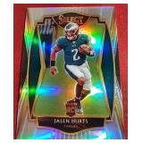 2020 Select Jalen Hurts Rookie Prizm Card