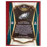 2020 Select Jalen Hurts Rookie Prizm Card